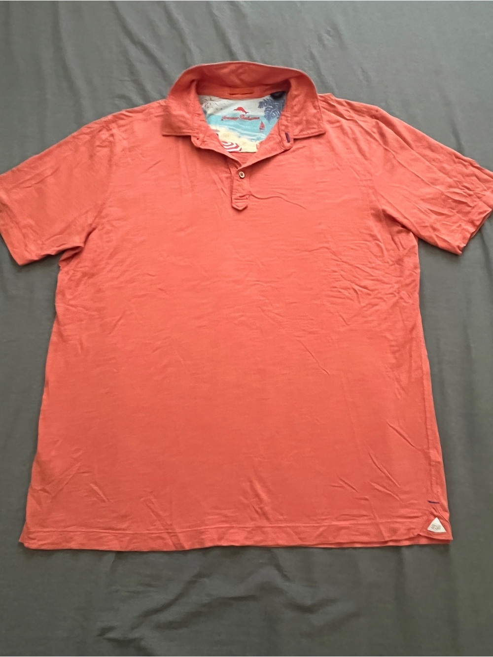 Tommy Bahama Coral Short Sleeve Polo